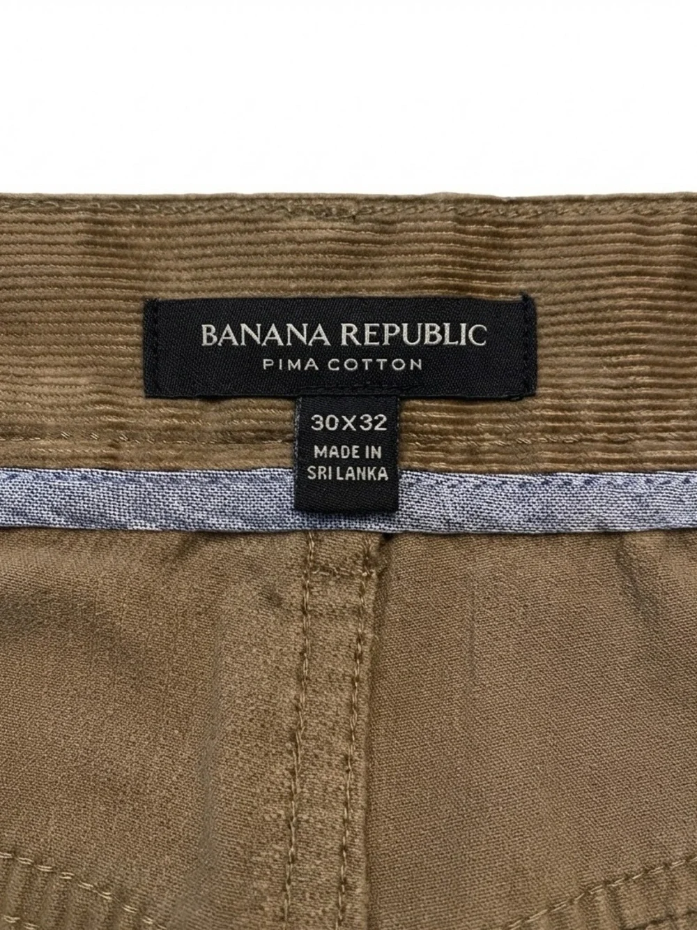 Banana Republic Corduroy Trousers in Warm Brown
